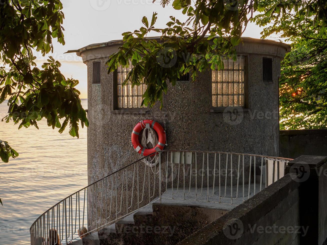 lindau no lago de constância na alemanha foto