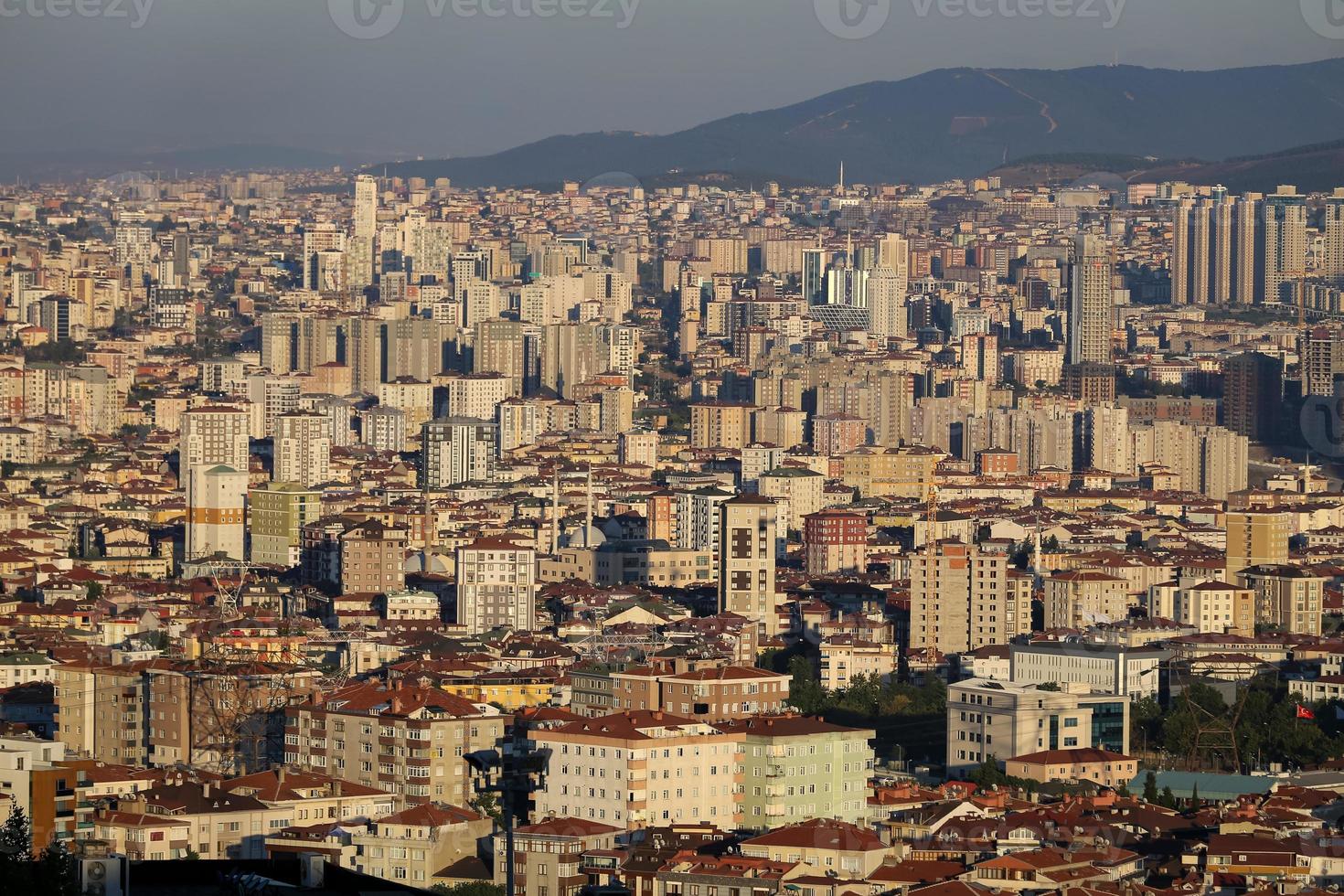 edifícios na cidade de Istambul, Turquia foto