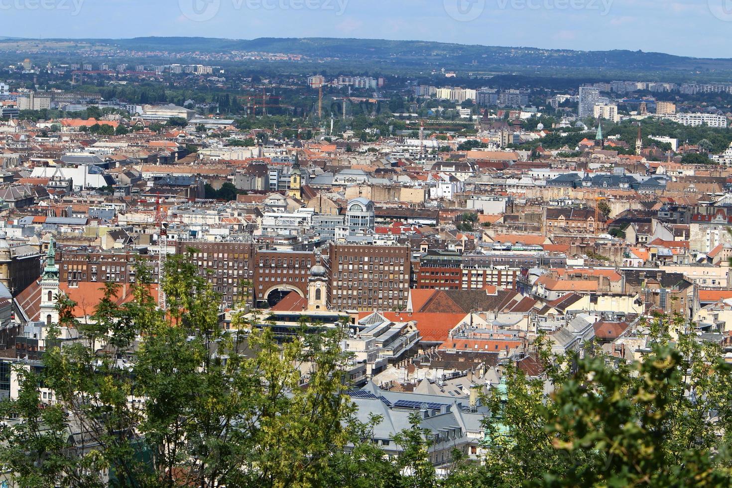 budapeste é a capital e maior cidade da Hungria. foto