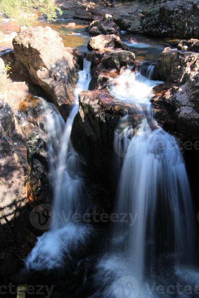 uma vista da zona rural da Escócia perto de ben nevis foto