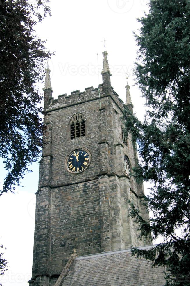 uma vista de tavistock em devon foto