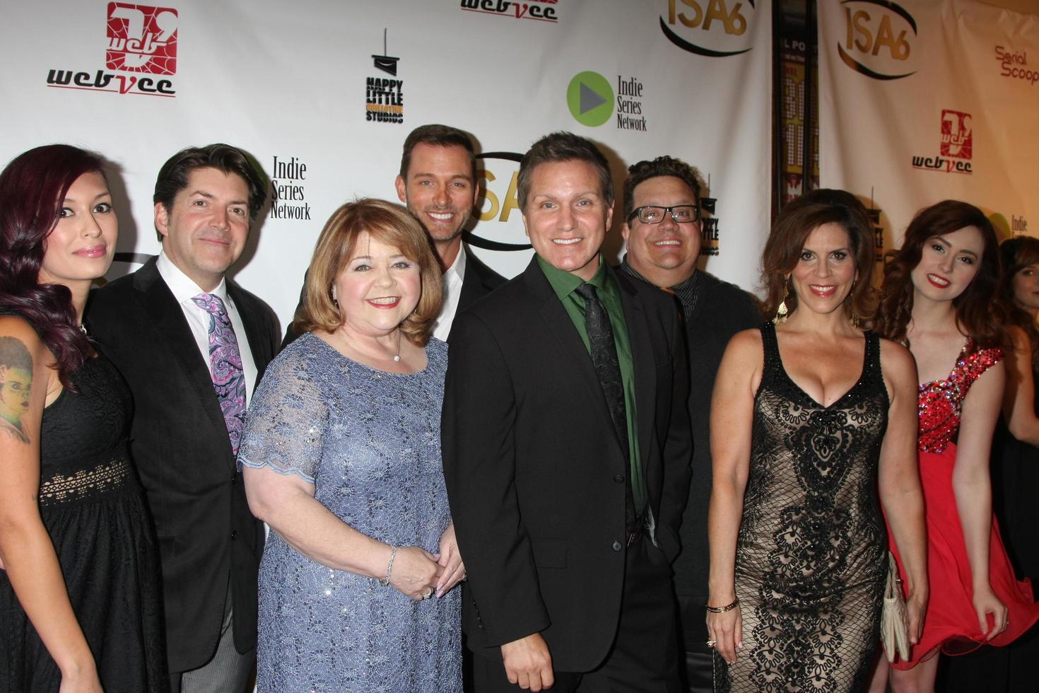 los angeles, 1 de abril - elenco morto de atuação, patrika darbo, eric martsolf, jillian clare no 6º prêmio anual da série indie no el portal theatre em 1 de abril de 2015 em north hollywood, ca foto