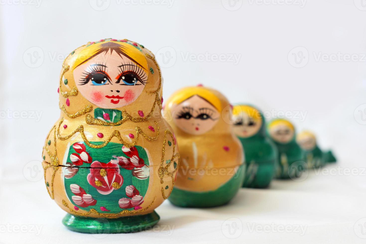 boneca matryoshka russa foto