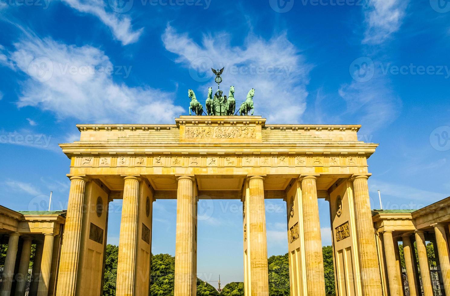 hdr brandenburger tor berlim foto