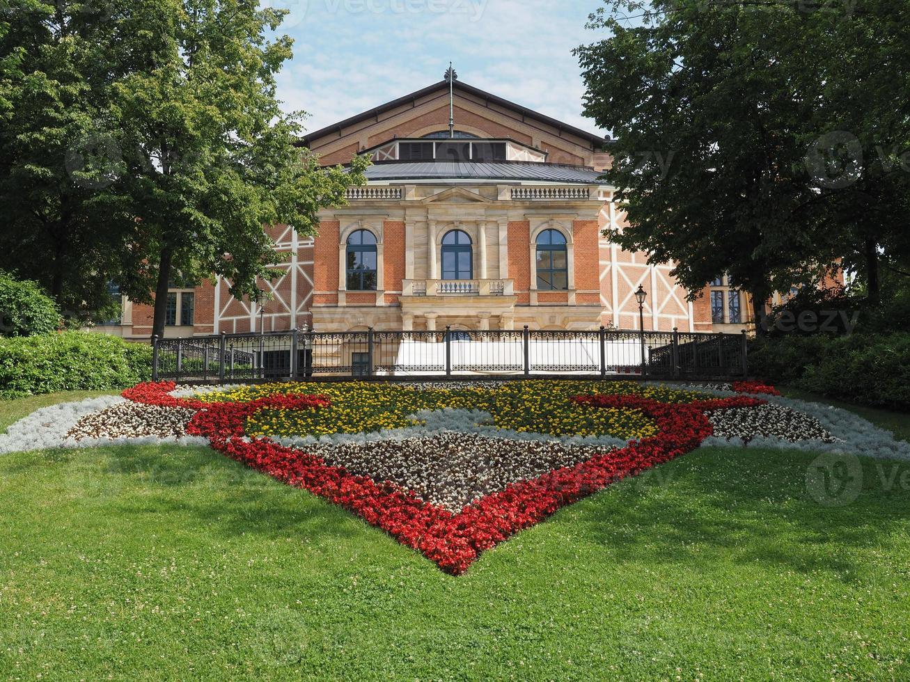 teatro festival festspielhaus em bayreuth foto