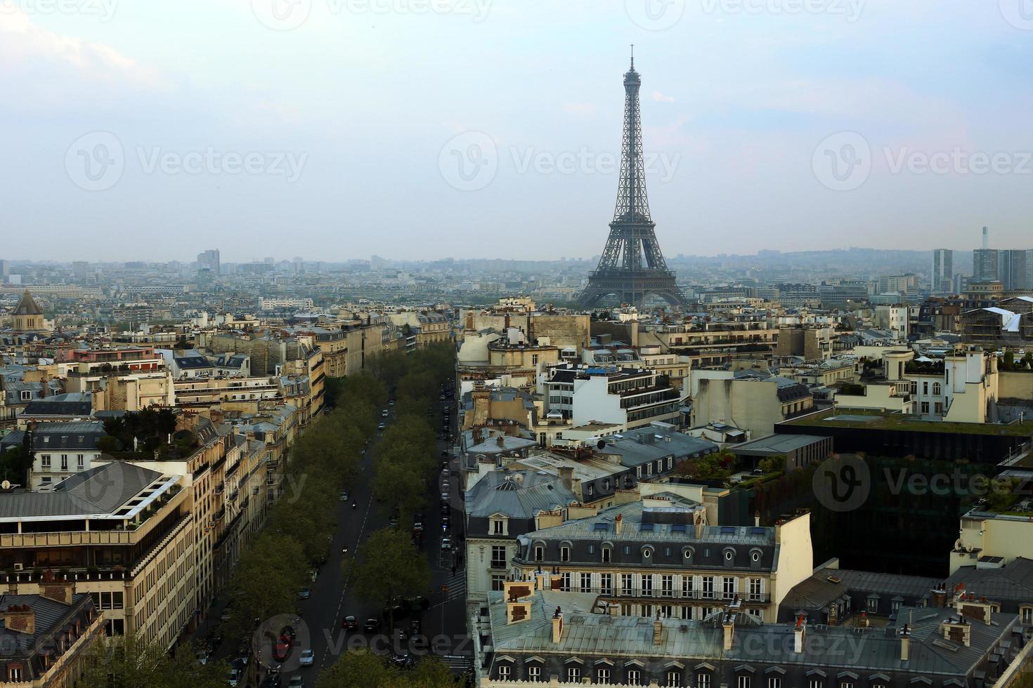 skyline de paris foto