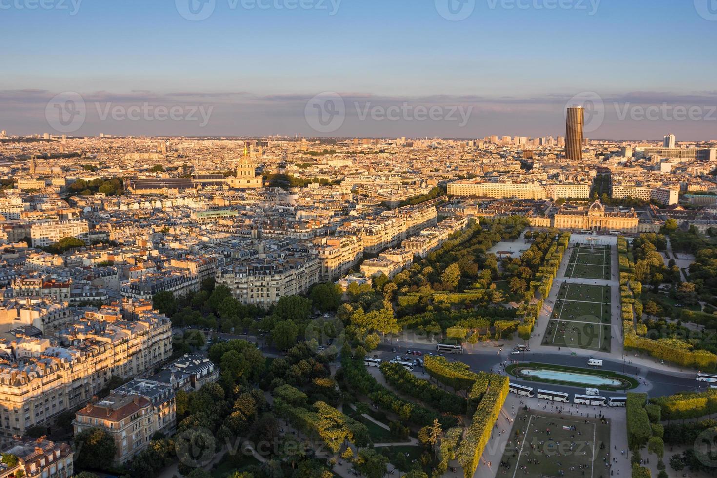 panorama de paris foto