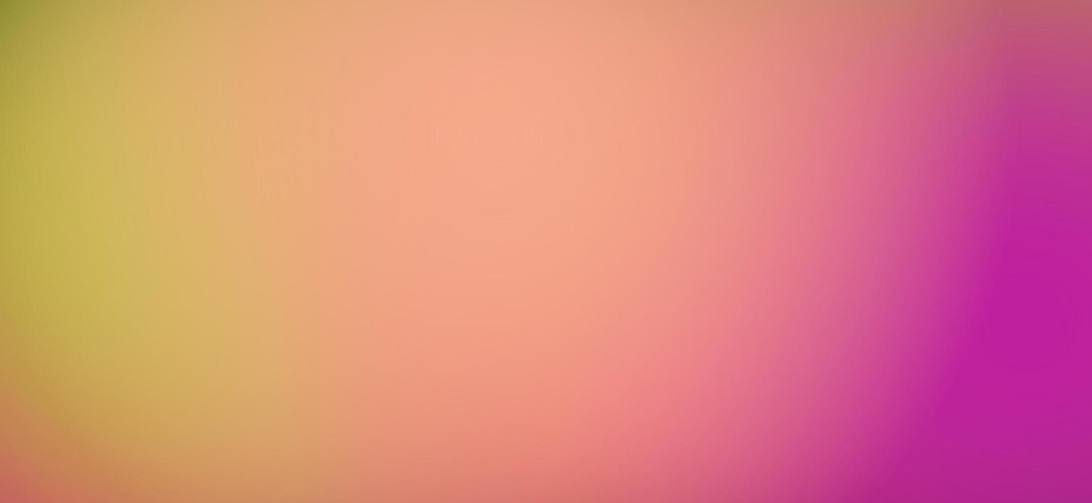 Resumo desfocar fundo gradiente com tendências de cores pastel rosa, roxo, roxo, vermelho, laranja, amarelo e azul para conceito de aprovação, papel de parede, web, apresentação e impressões. ilustração. foto