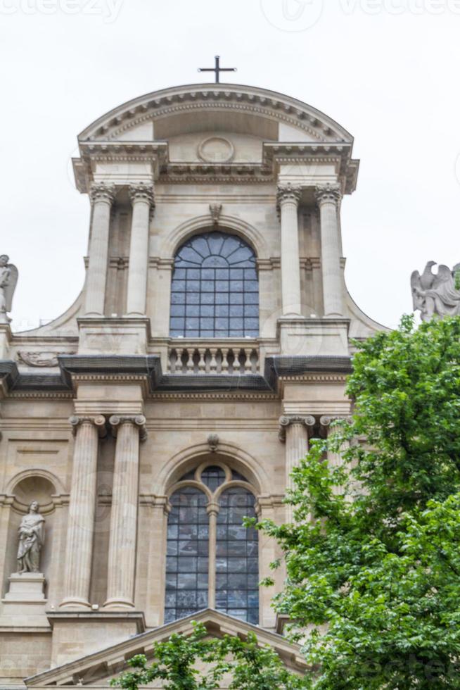 edifício histórico em paris frança foto