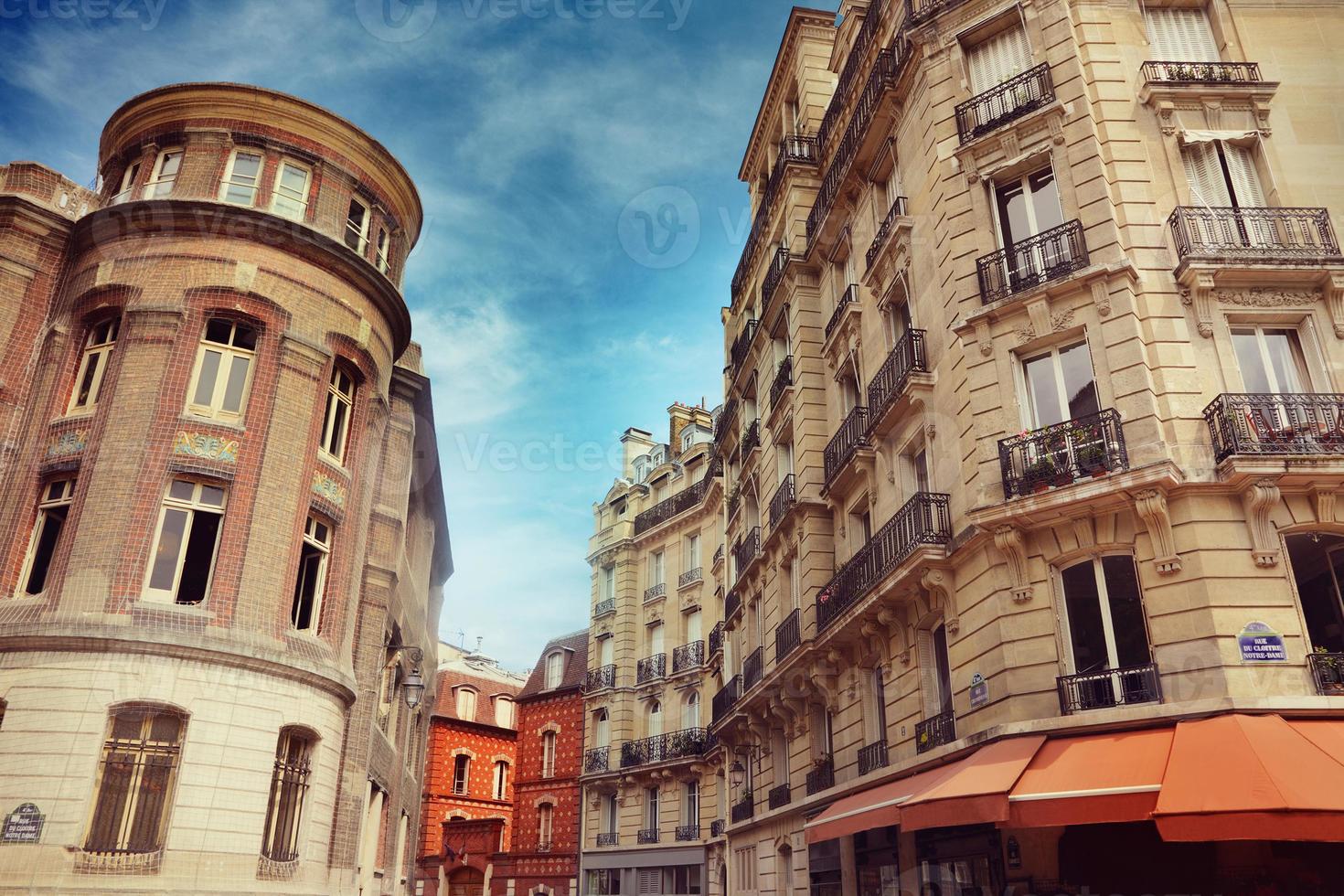 rua em paris foto