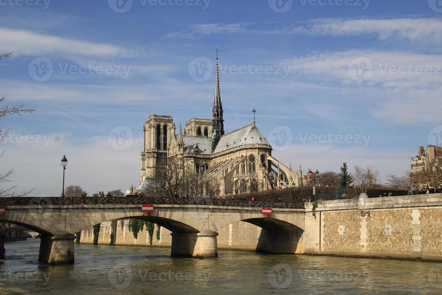 Catedral de Notre Dame de Paris. foto