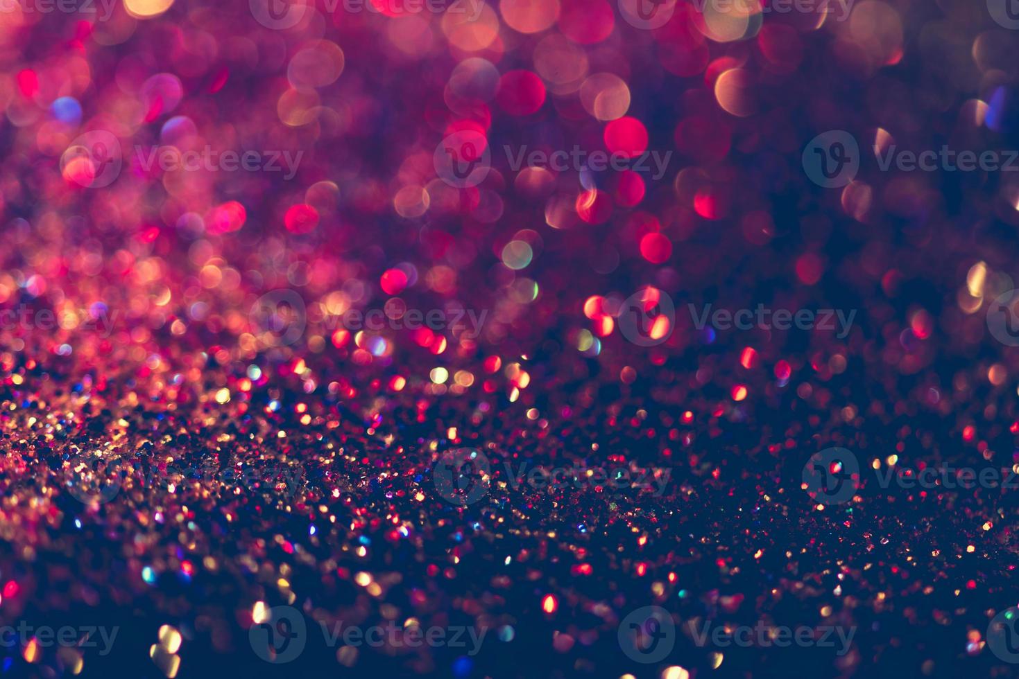 bokeh glitter colorido fundo abstrato borrado para aniversário, aniversário, casamento, véspera de ano novo ou natal foto