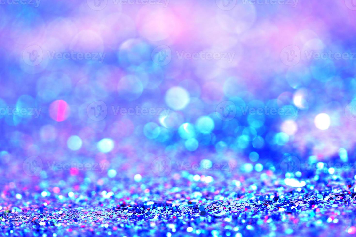 bokeh glitter colorido fundo abstrato borrado para aniversário, aniversário, casamento, véspera de ano novo ou natal foto