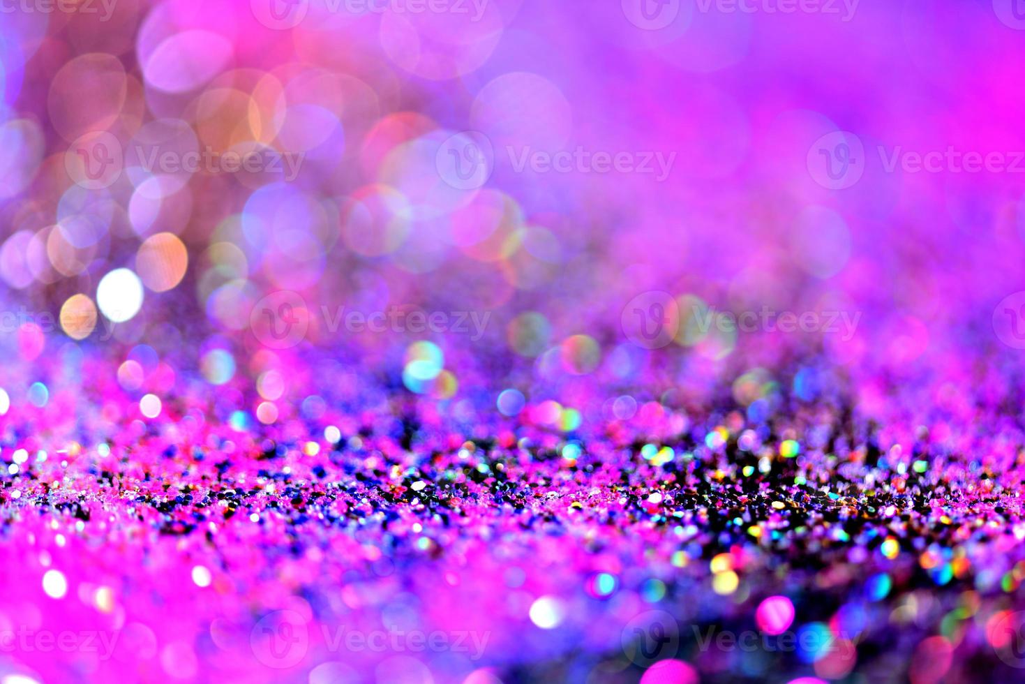 bokeh glitter colorido fundo abstrato borrado para aniversário, aniversário, casamento, véspera de ano novo ou natal foto