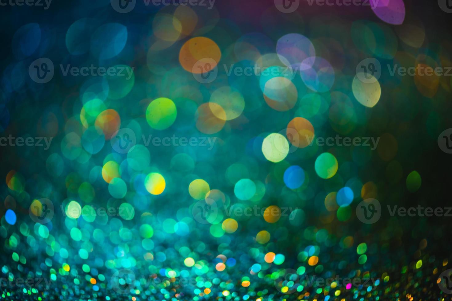 efeito bokeh glitter fundo abstrato turva colorido para aniversário, aniversário, casamento, véspera de ano novo ou natal foto