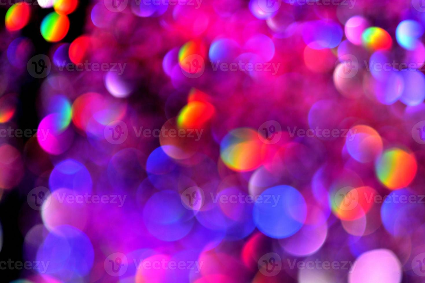 bokeh glitter colorido fundo abstrato borrado para aniversário, aniversário, casamento, véspera de ano novo ou natal foto