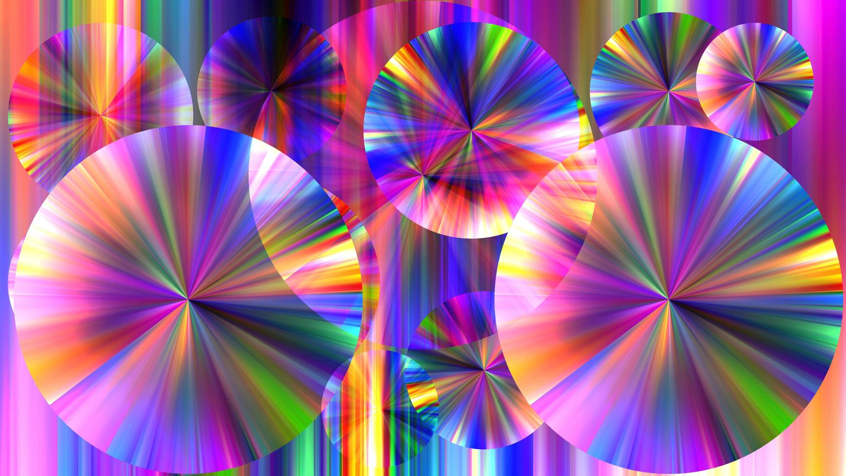 fundo de fantasia gradiente multicolorido abstrato foto