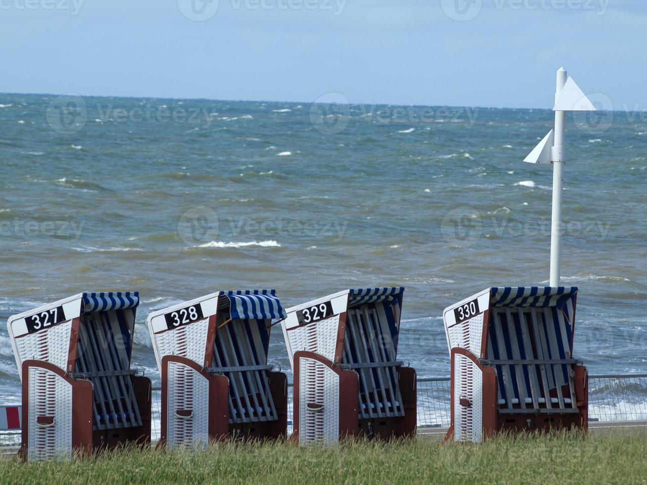 a ilha de norderney na alemanha foto