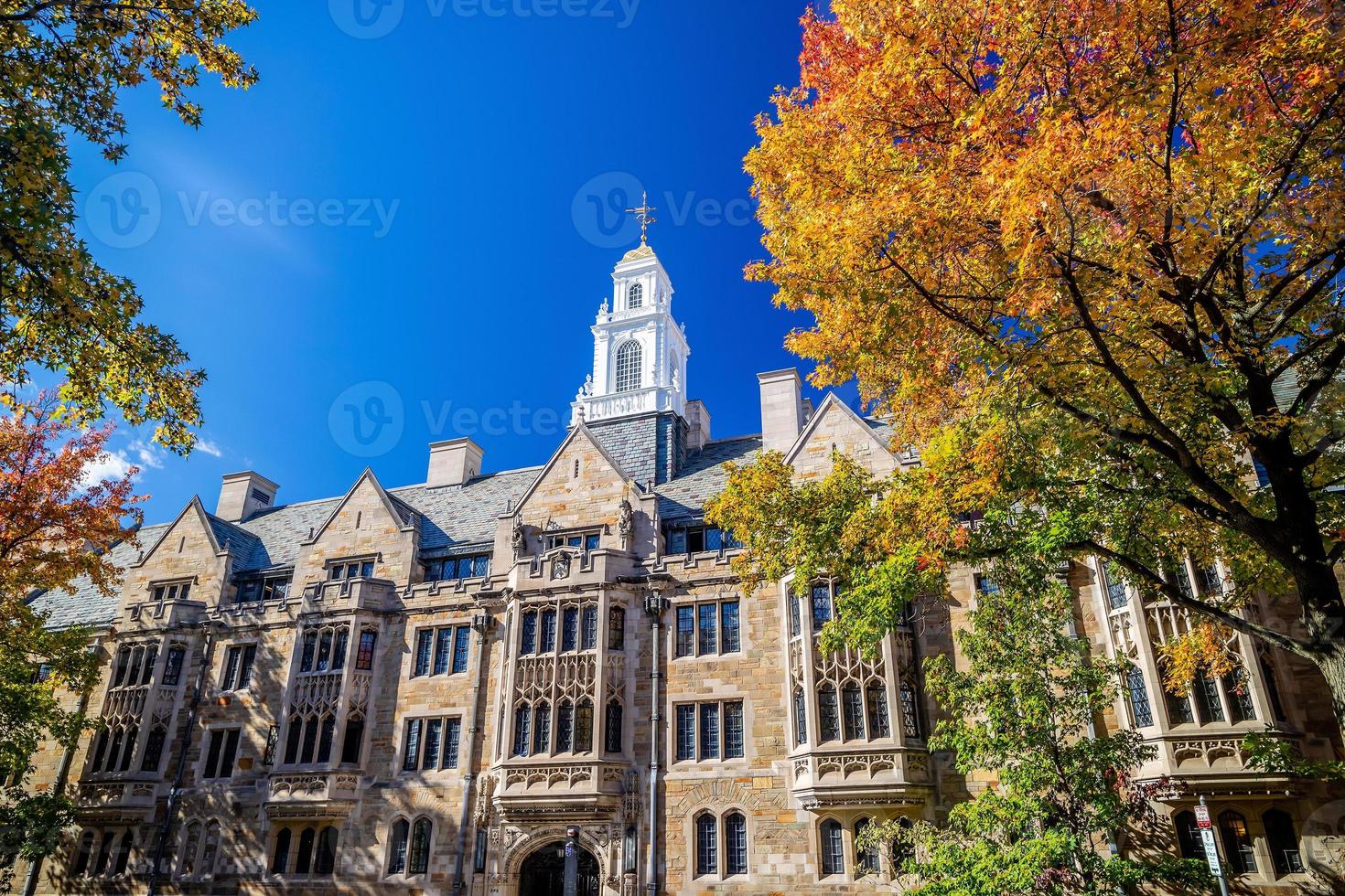 New Haven City Downtown Skyline Cityscape de Connecticut, EUA foto