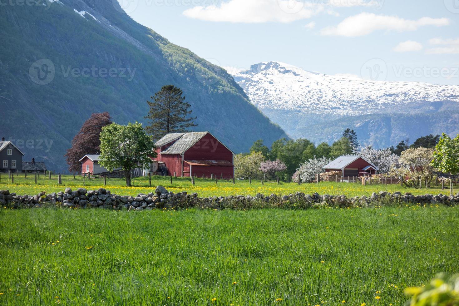 eidfjord na noruega foto