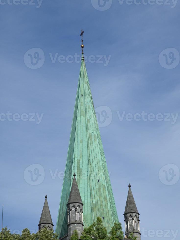 cidade de trondheim na noruega foto