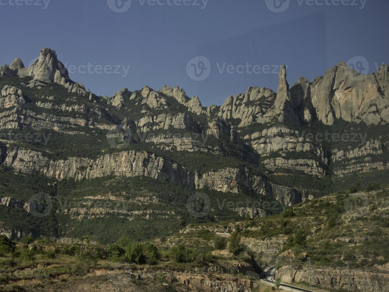 convento de montserrat na espanha foto