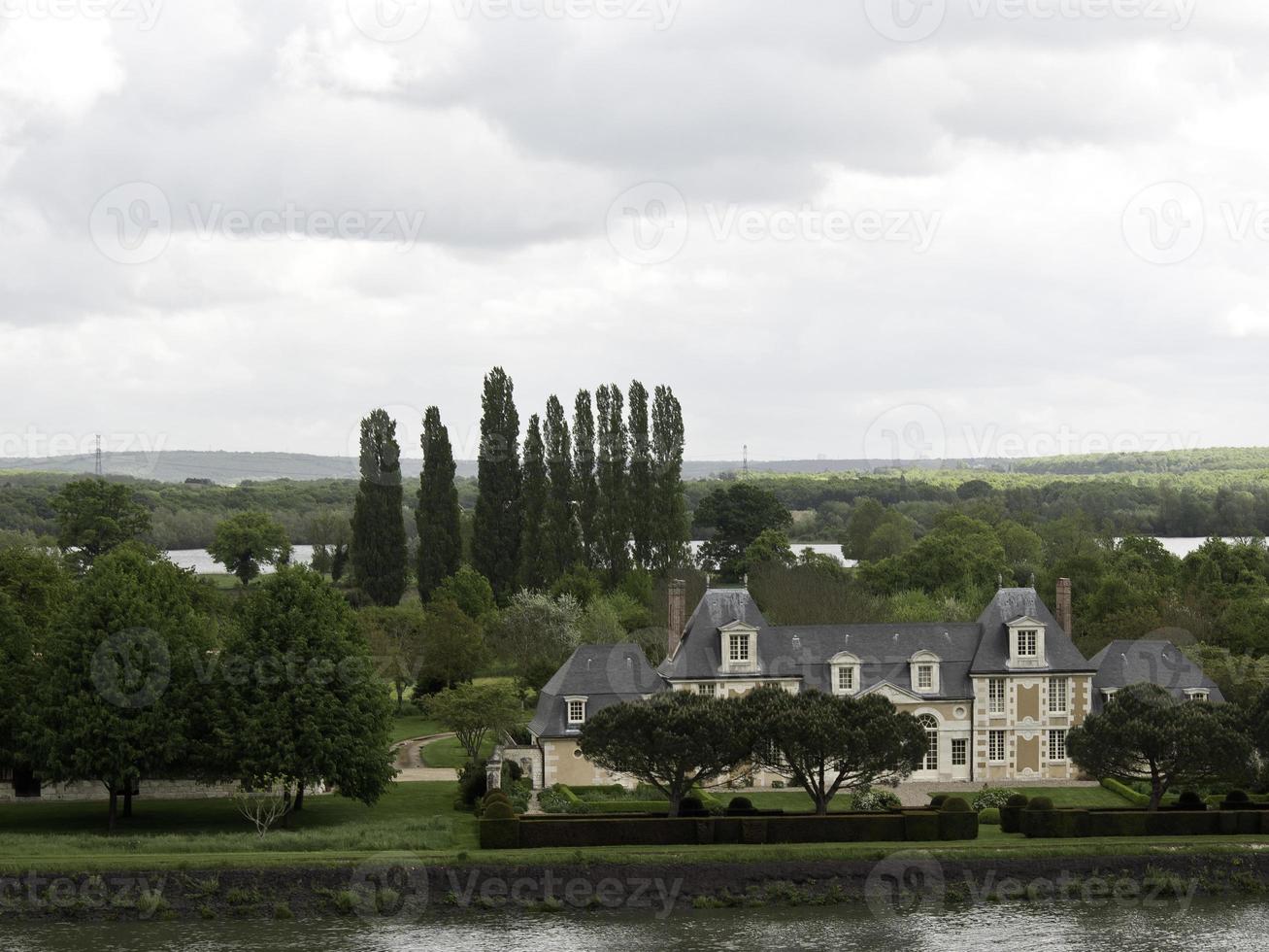 o rio sena neasr rouen na frança foto