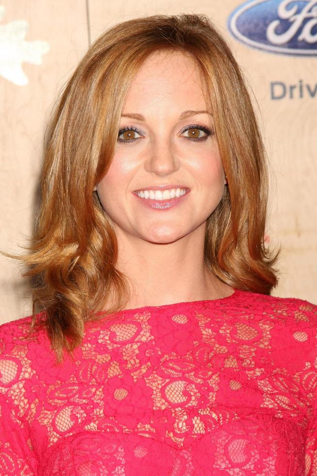 los angeles, 12 de setembro - jayma mays chegando na 7ª festa anual fox fall eco-casino na encadernação em 12 de setembro de 2011 em culver city, ca foto