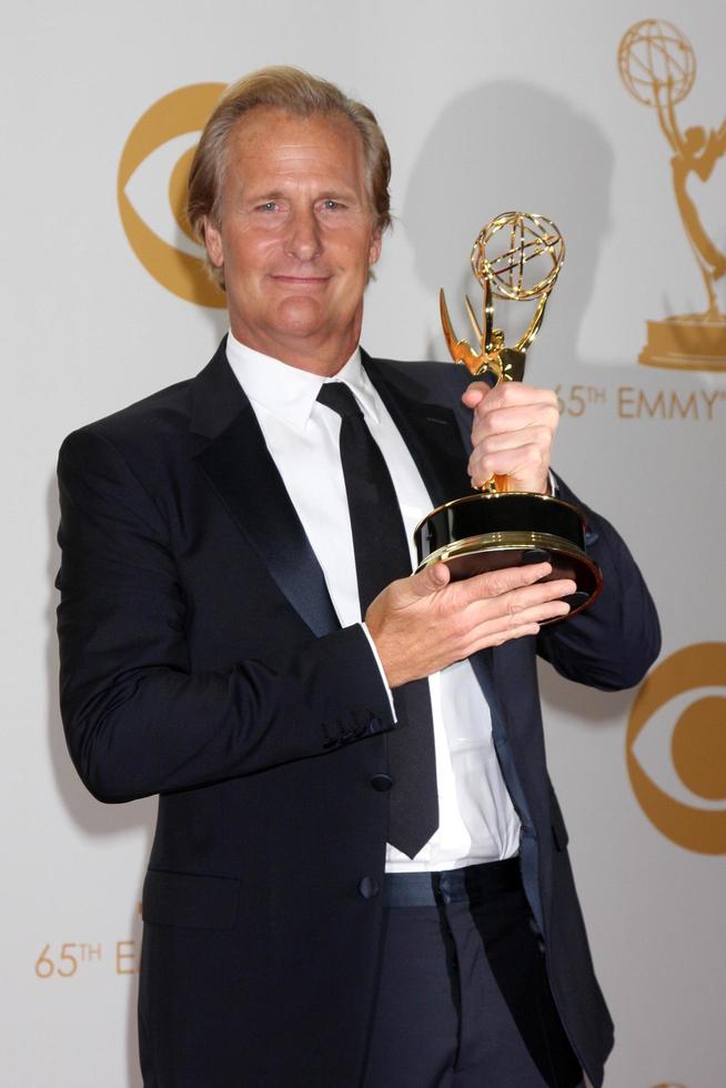 los angeles, 22 de setembro - jeff daniels no 65º emmy awards, sala de imprensa no nokia theater em 22 de setembro de 2013 em los angeles, ca foto