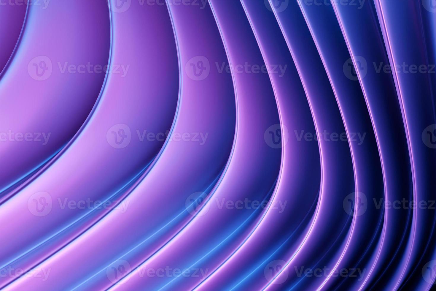 Ilustração 3D de um fundo gradiente abstrato roxo clássico com linhas. imprimir das ondas. textura gráfica moderna. padrão geométrico. foto