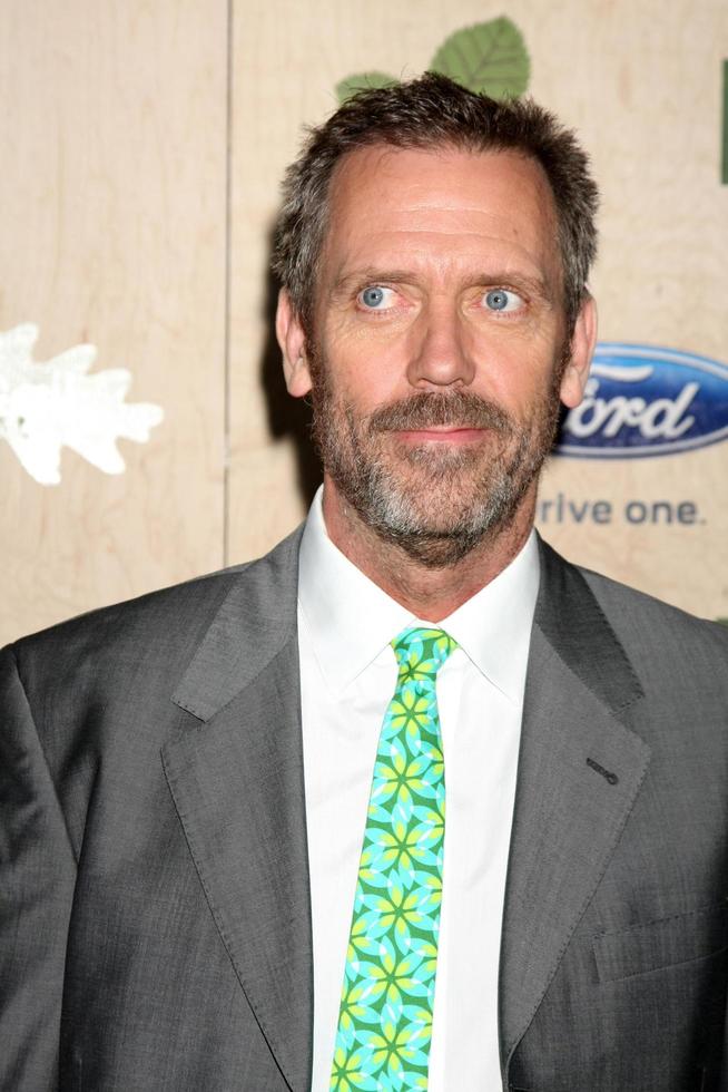 los angeles, 12 de setembro - hugh laurie chegando na 7ª festa anual fox fall eco-casino na encadernação em 12 de setembro de 2011 em culver city, ca foto