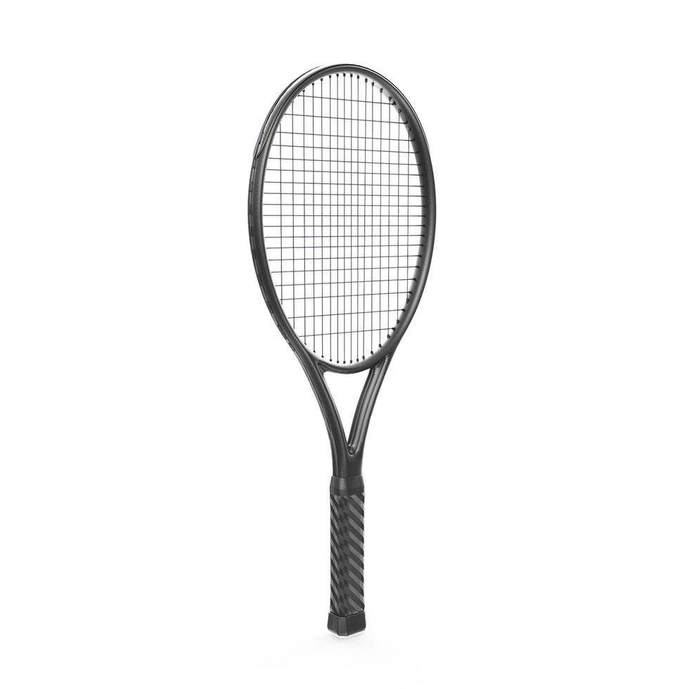 modelagem 3d de raquete de tênis foto