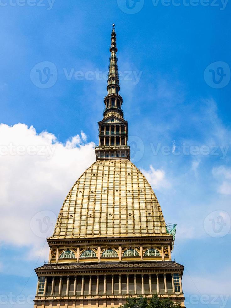 hdr mole antonelliana, Turim foto