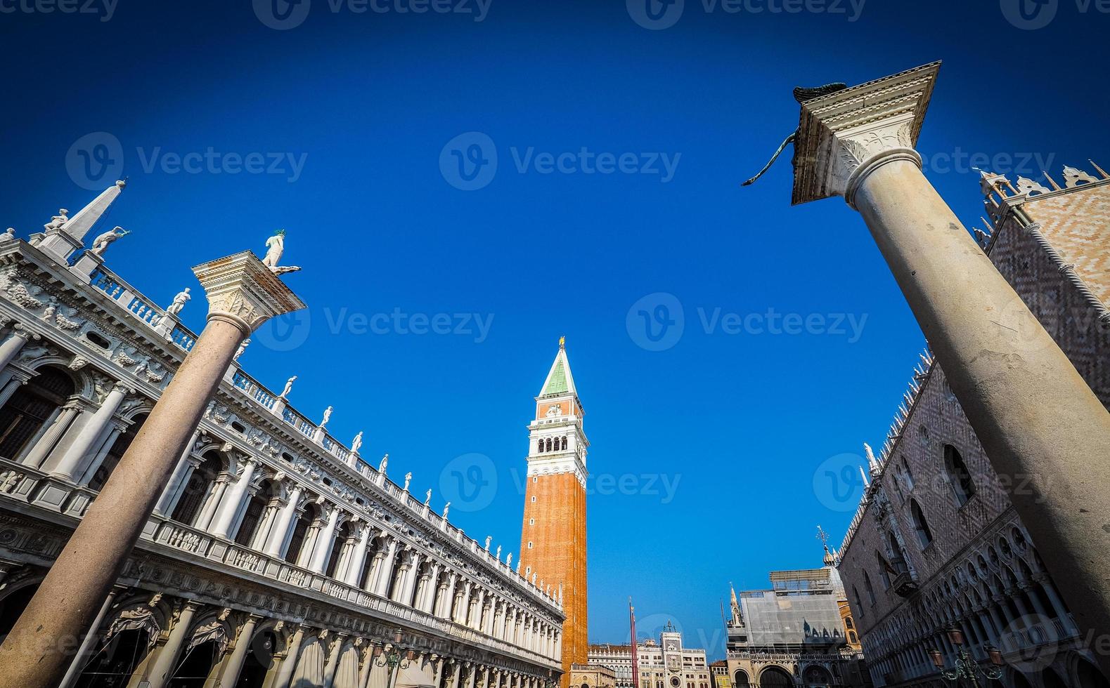 hdr st mark square em veneza foto