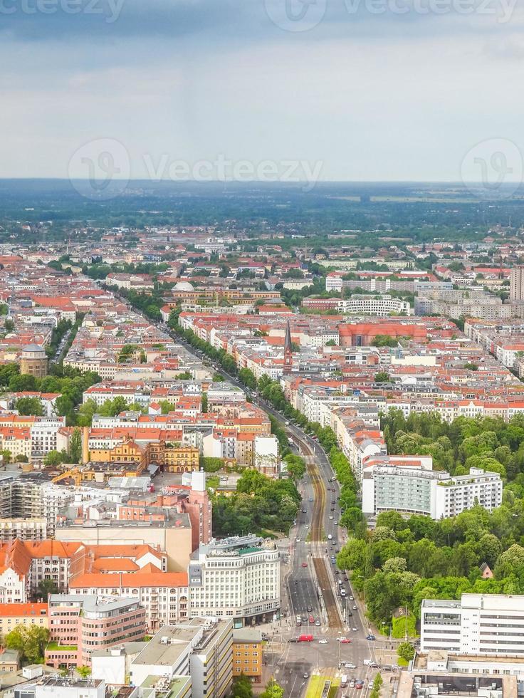 hdr berlim vista aérea foto