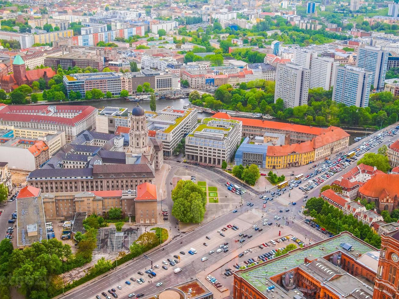 hdr berlim vista aérea foto