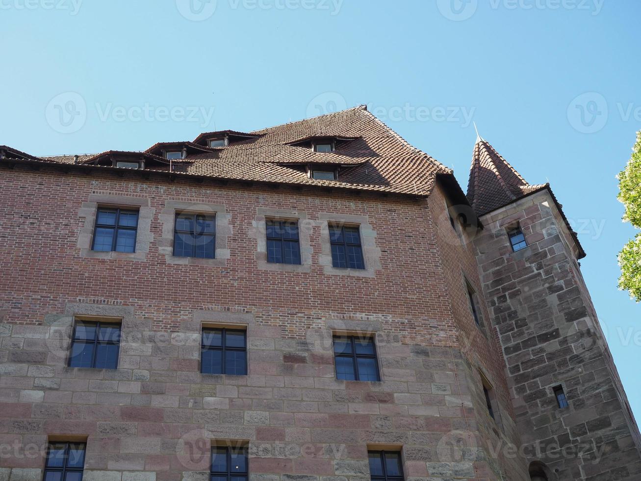 castelo de nuernberg burg em nuernberg foto