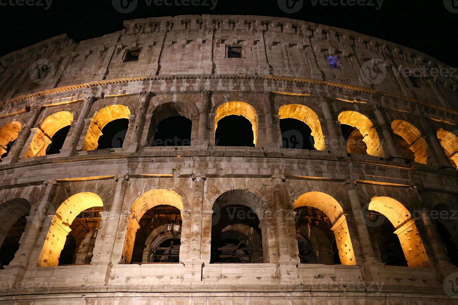 Coliseu, em Roma, Itália foto