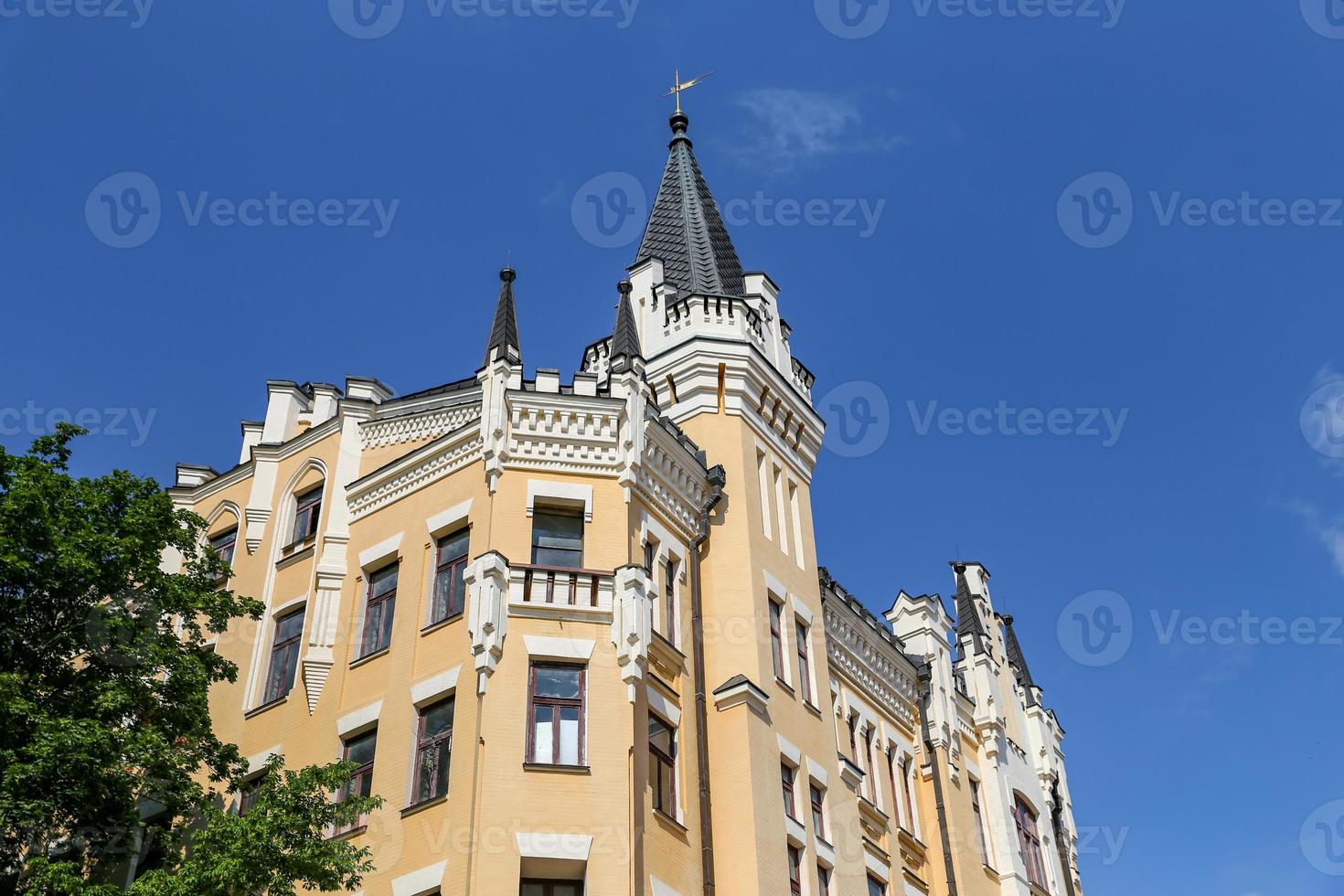 castelo de richard lionheart em kiev, ucrânia foto