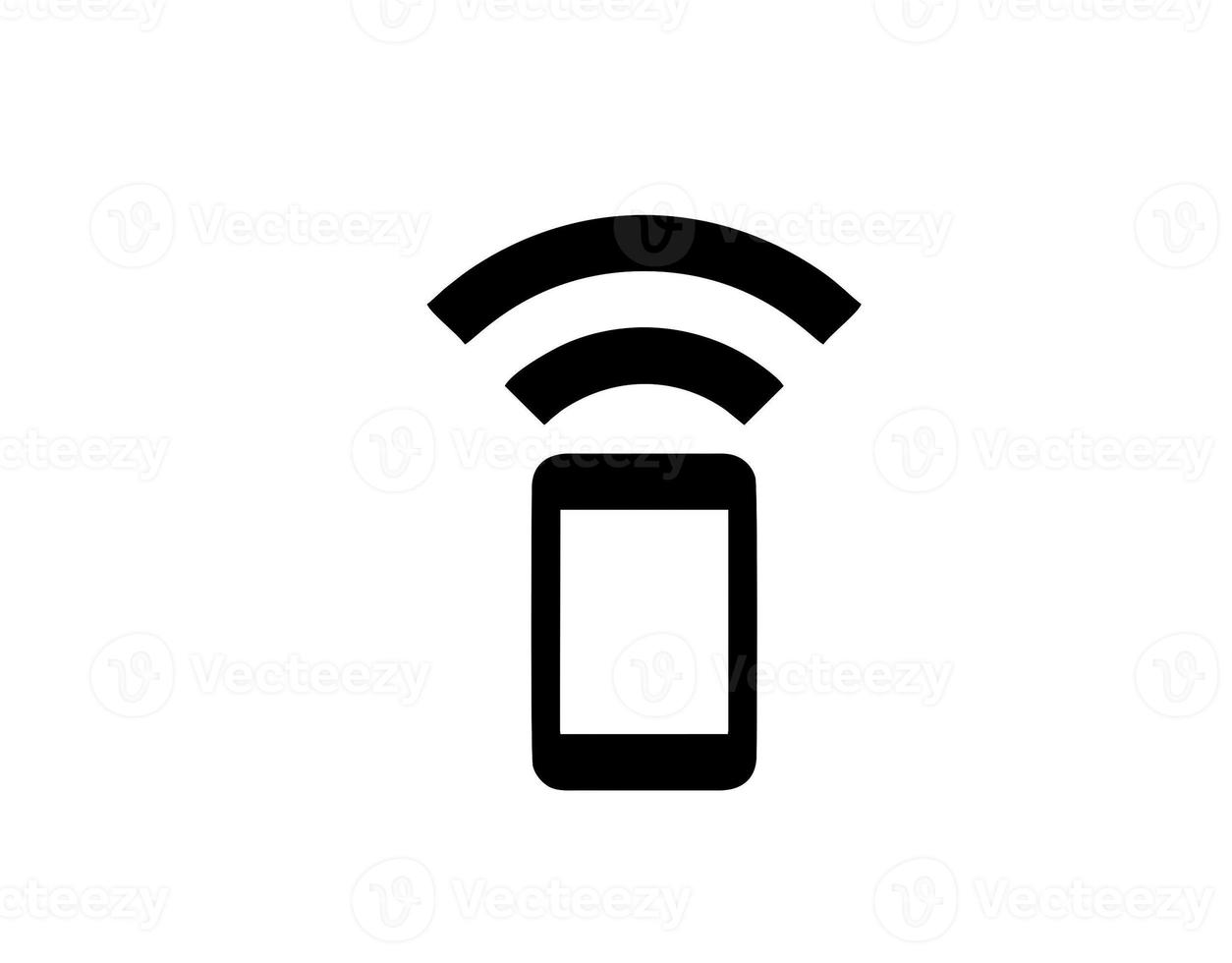 símbolo de ícone de som de alto-falante no fundo branco foto