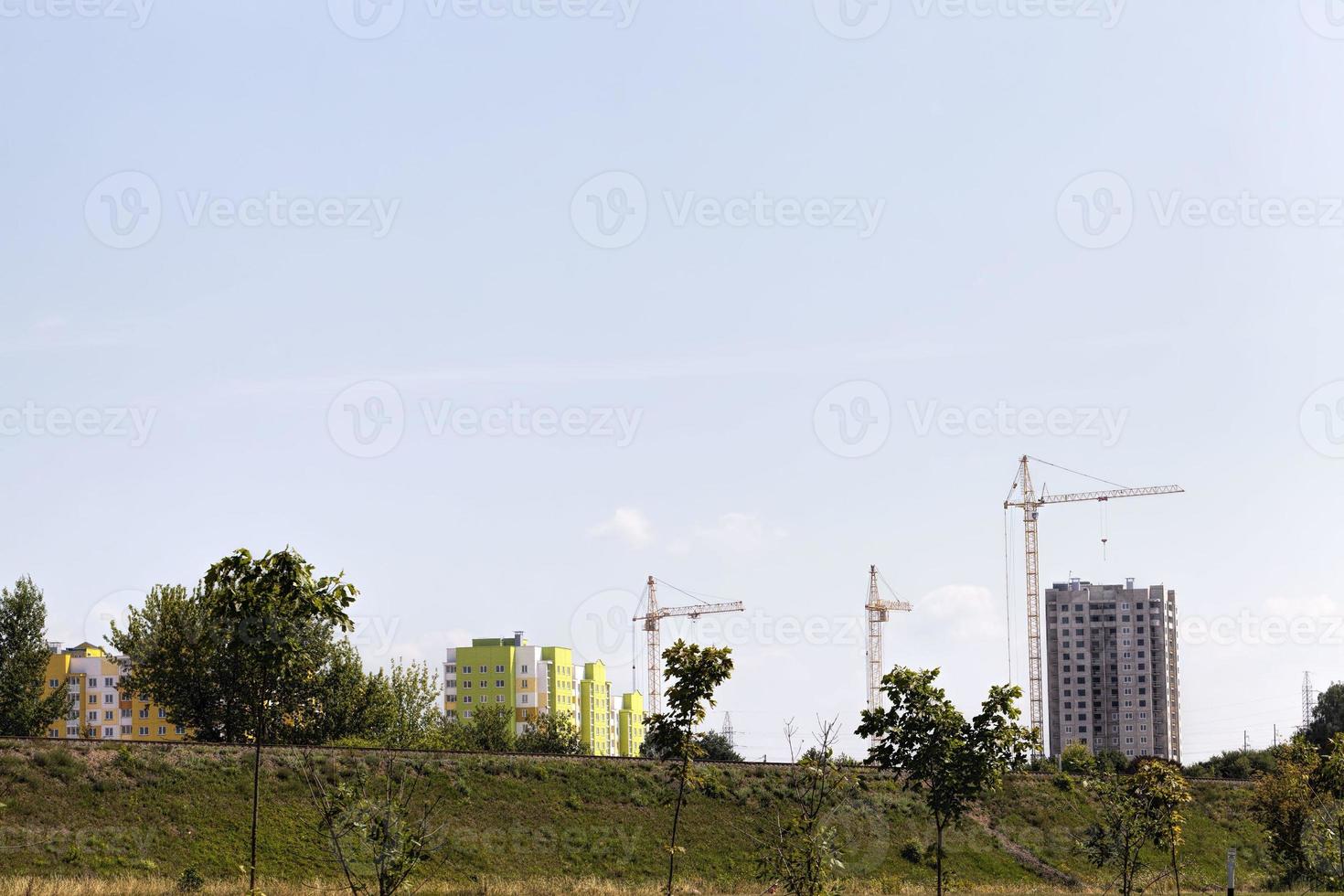 construção de um novo prédio foto