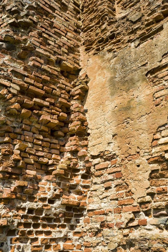 detalhes da fortaleza em ruínas foto