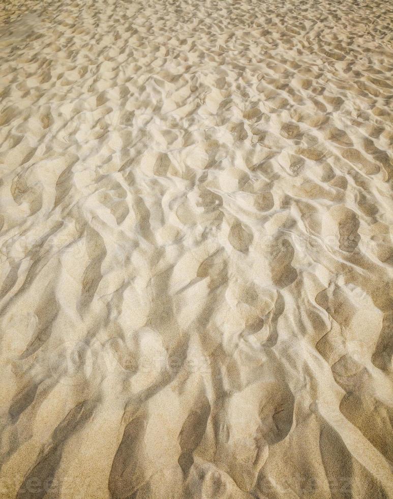 estrutura irregular ondulada de areia foto