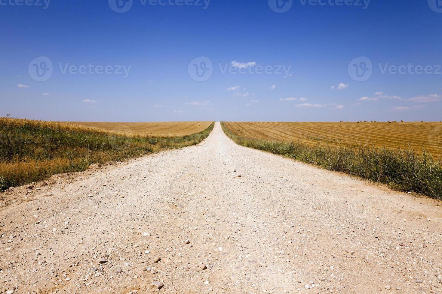 sem estrada pavimentada foto