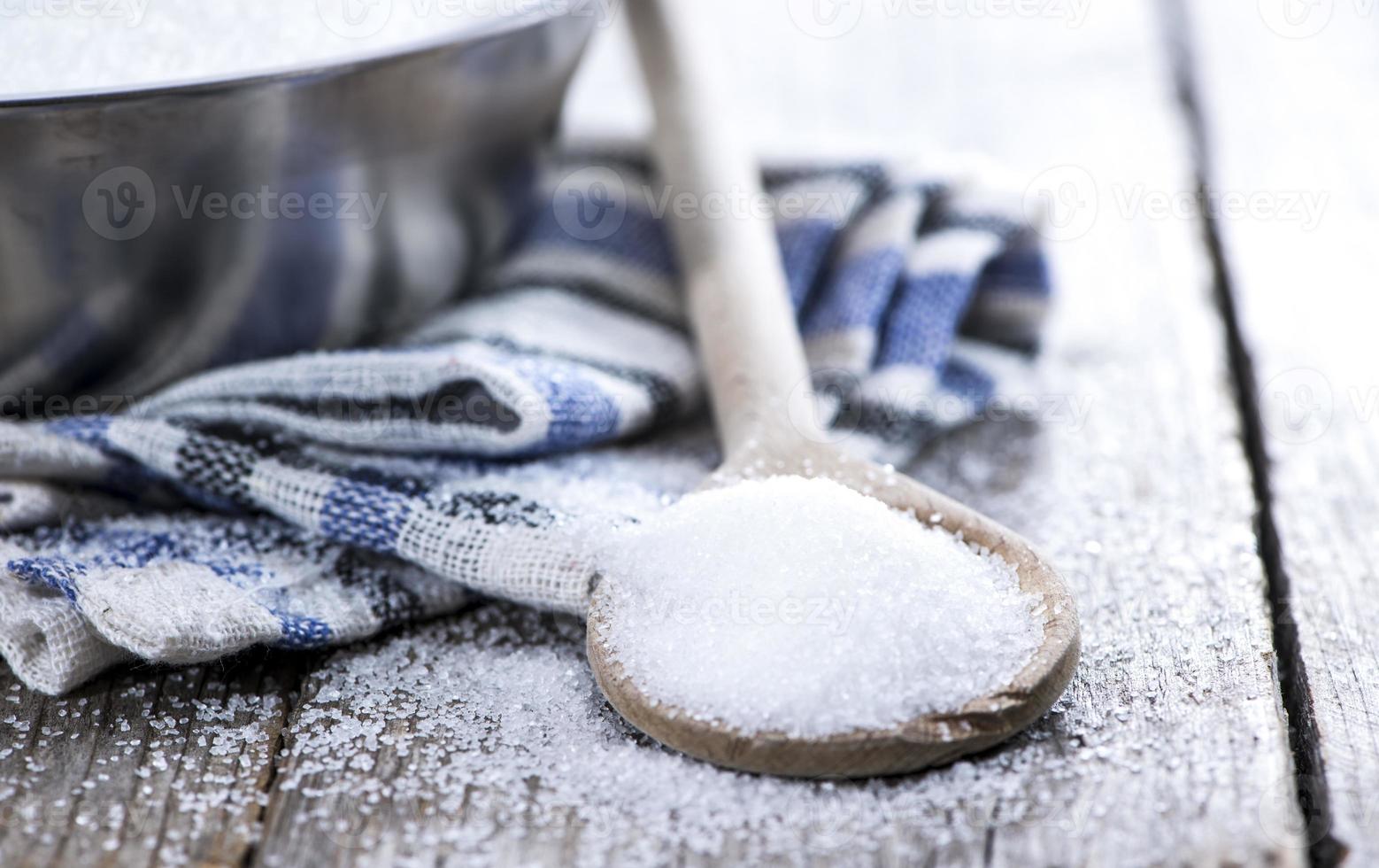 açúcar branco foto