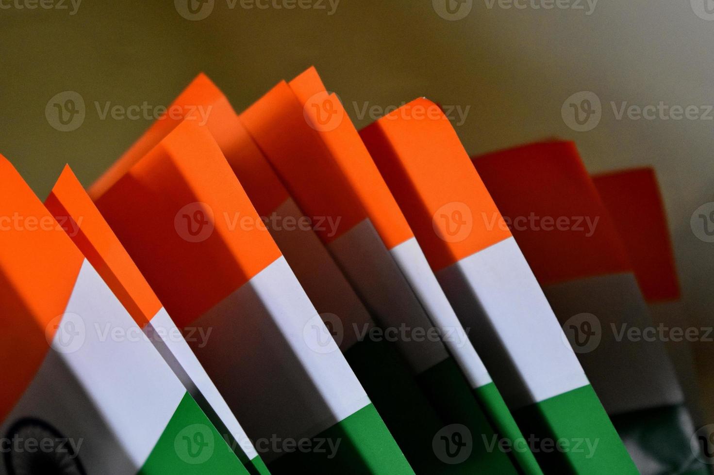 bandeira nacional da índia foto