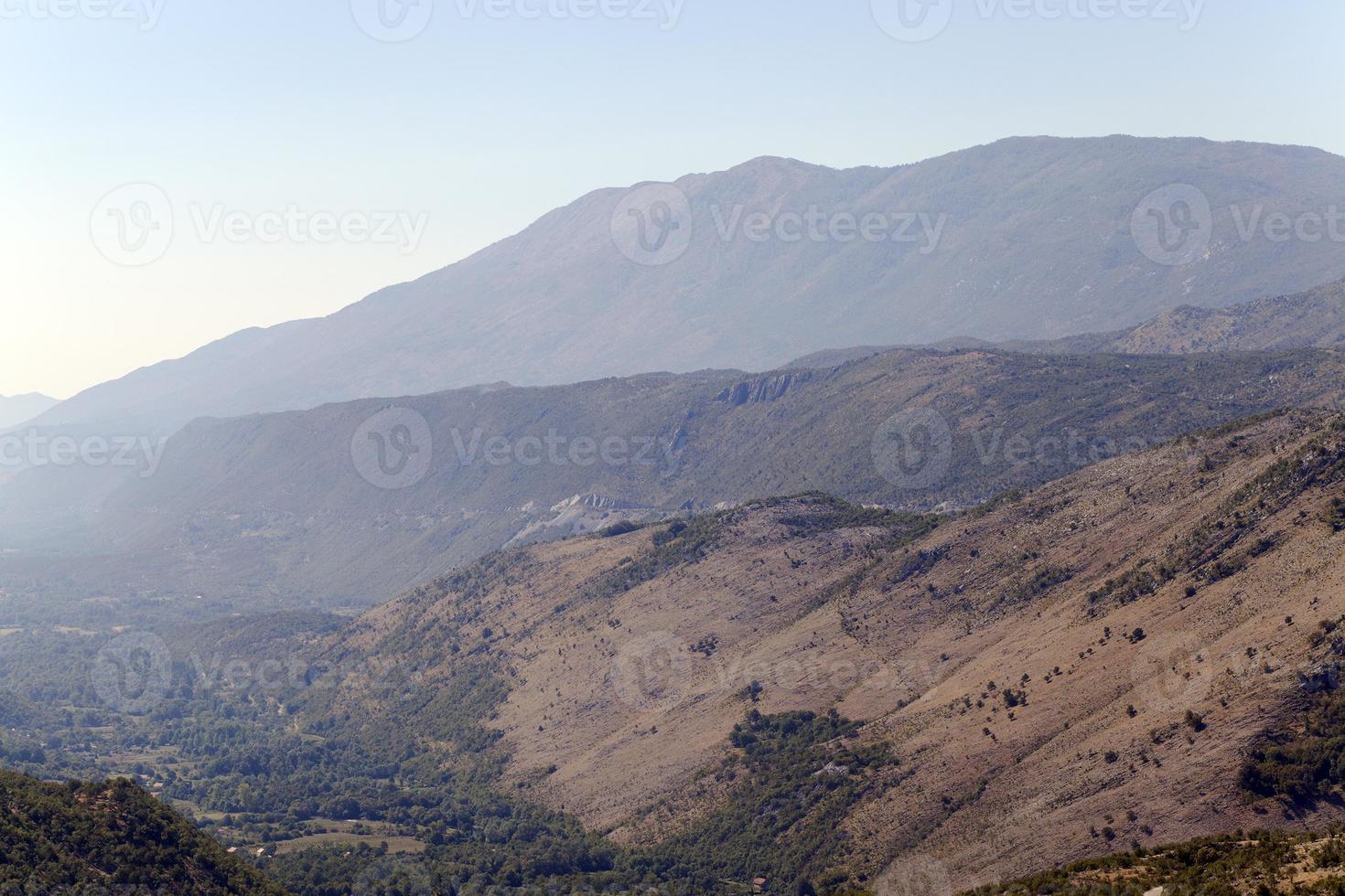 distrito de montanha foto