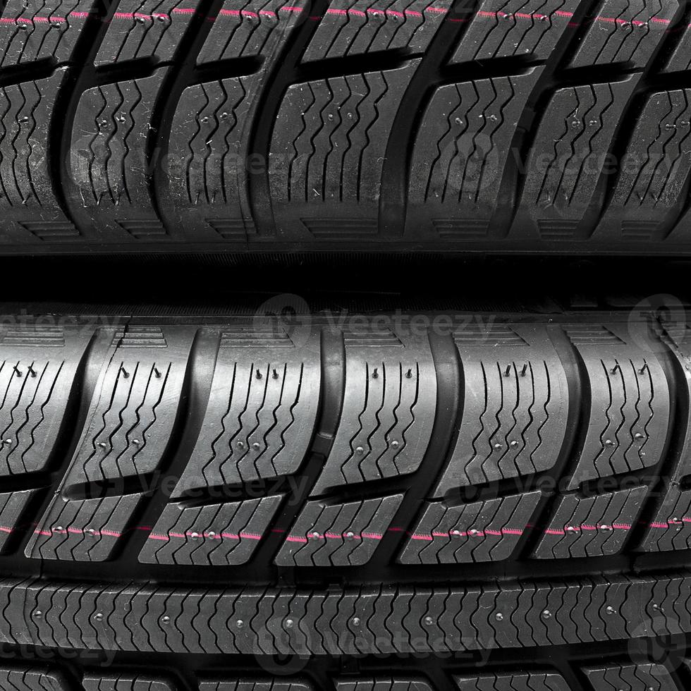 close-up pneus de neve foto
