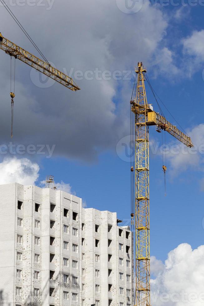 construção de um novo prédio foto