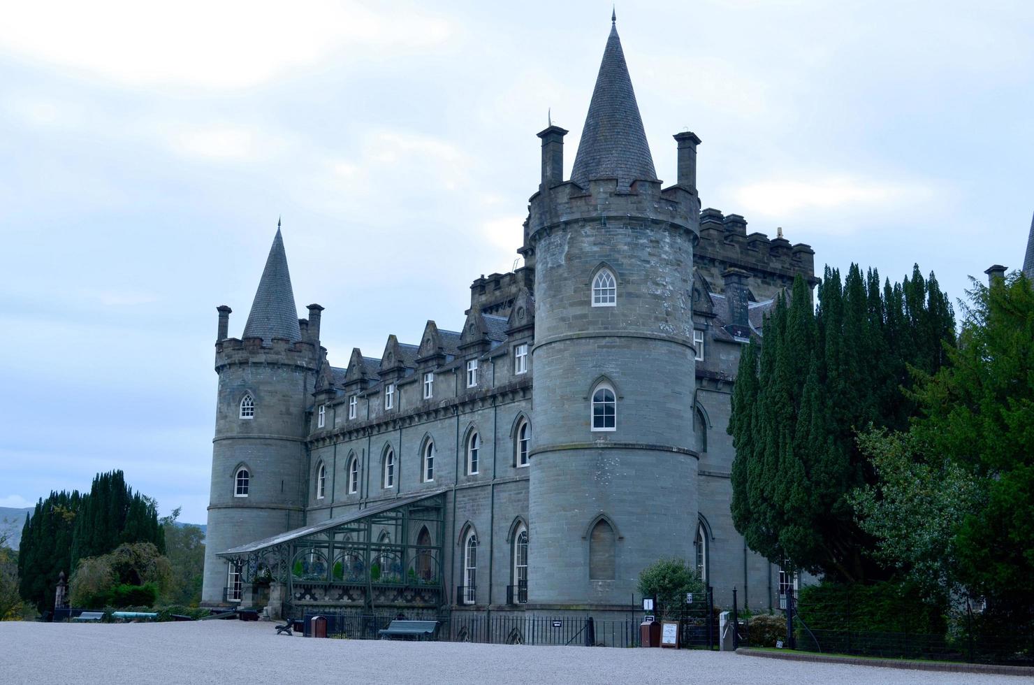castelo real inveraray na escócia foto